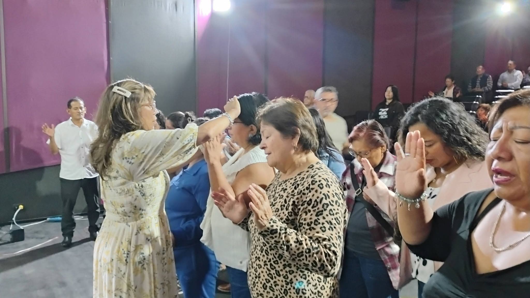 Pastora Miriam Tito en la Misión